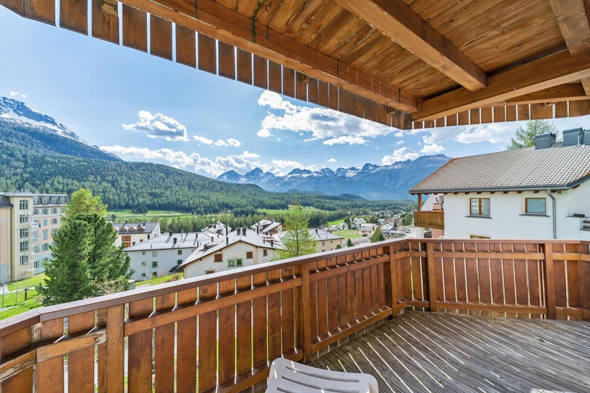 Chesa San Peider - Pontresina Lägenhet Exteriör bild
