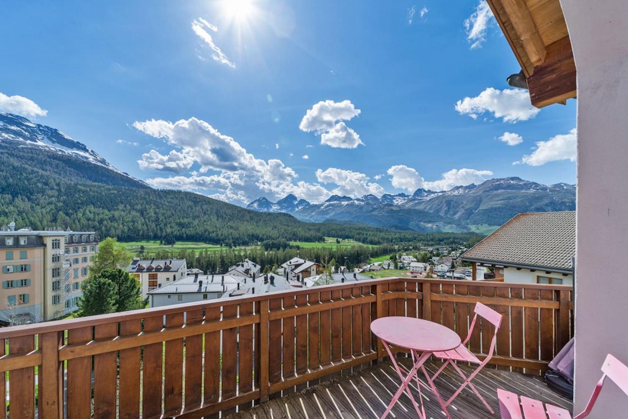 Chesa San Peider - Pontresina Lägenhet Exteriör bild