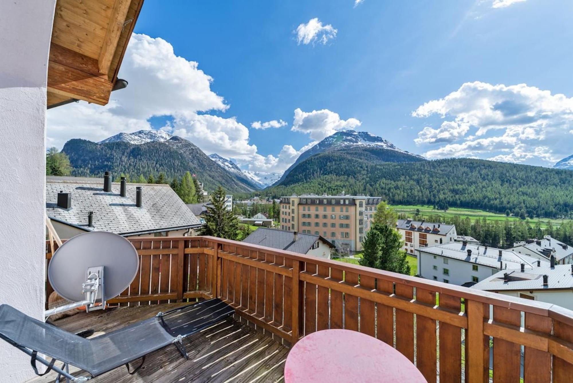Chesa San Peider - Pontresina Lägenhet Exteriör bild