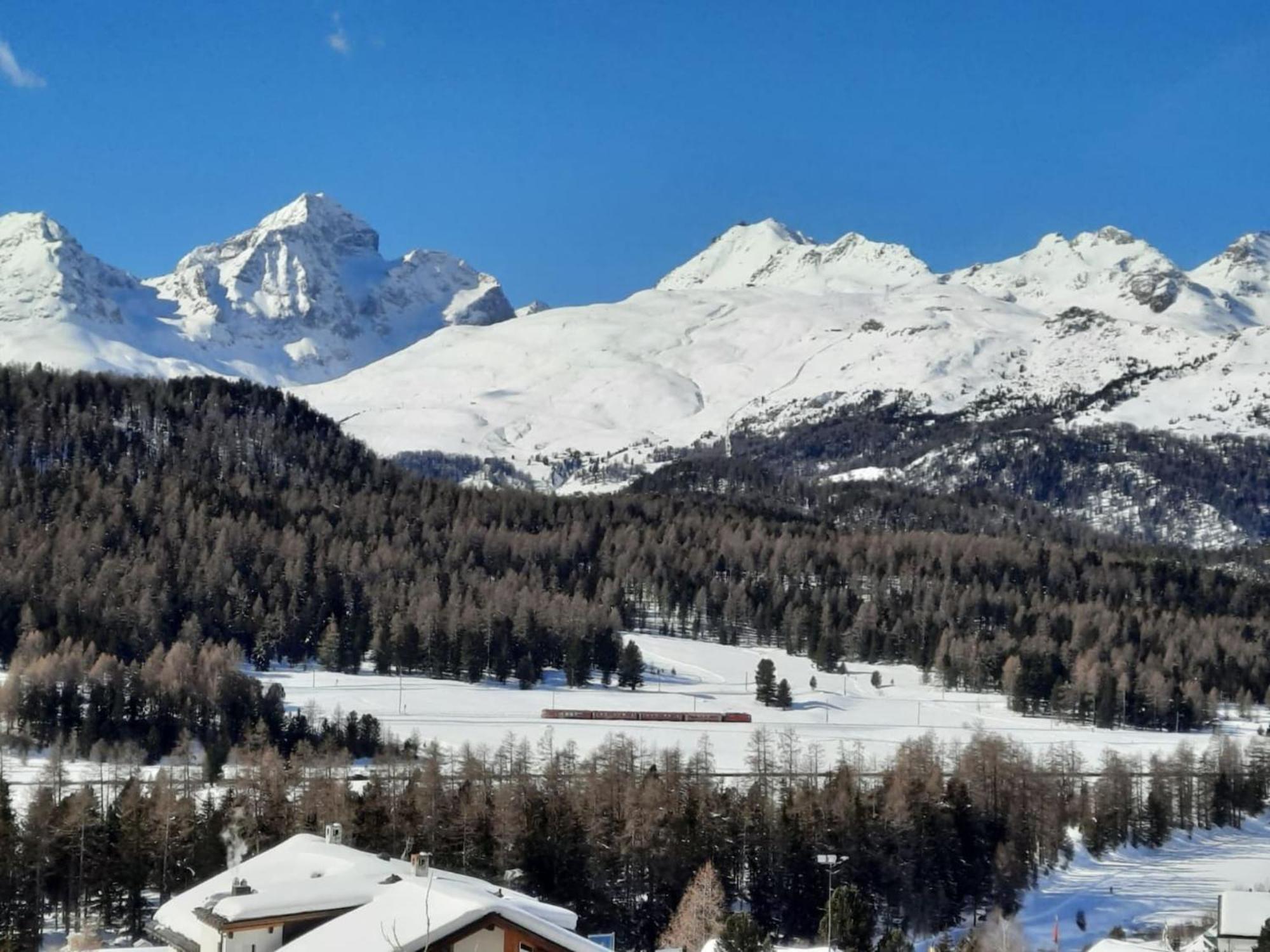 Chesa San Peider - Pontresina Lägenhet Exteriör bild